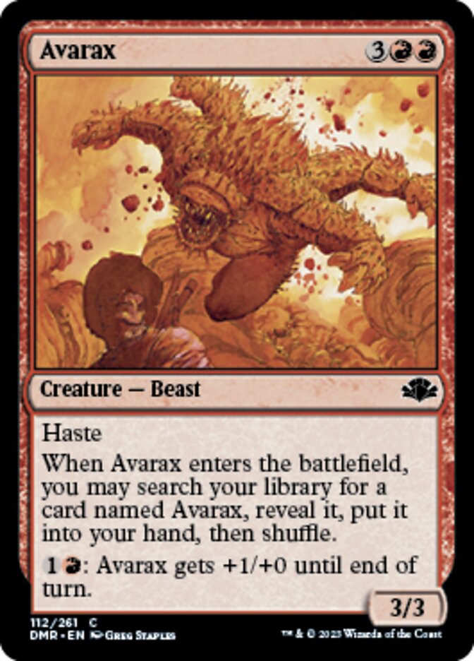 Avarax [Dominaria Remastered] | Good Games Adelaide SA