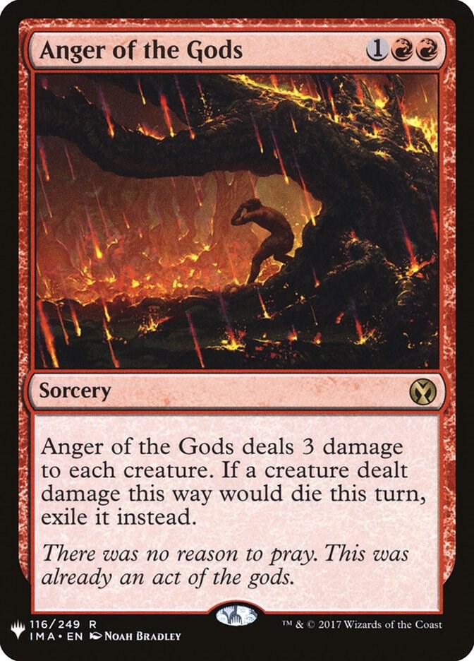 Anger of the Gods 116 (The List Reprints)  | Good Games Adelaide SA