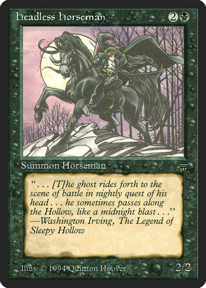 Headless Horseman  (Legends)  | Good Games Adelaide SA