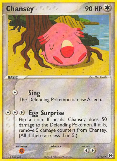 Chansey (19/112) [EX: FireRed & LeafGreen] | Good Games Adelaide SA