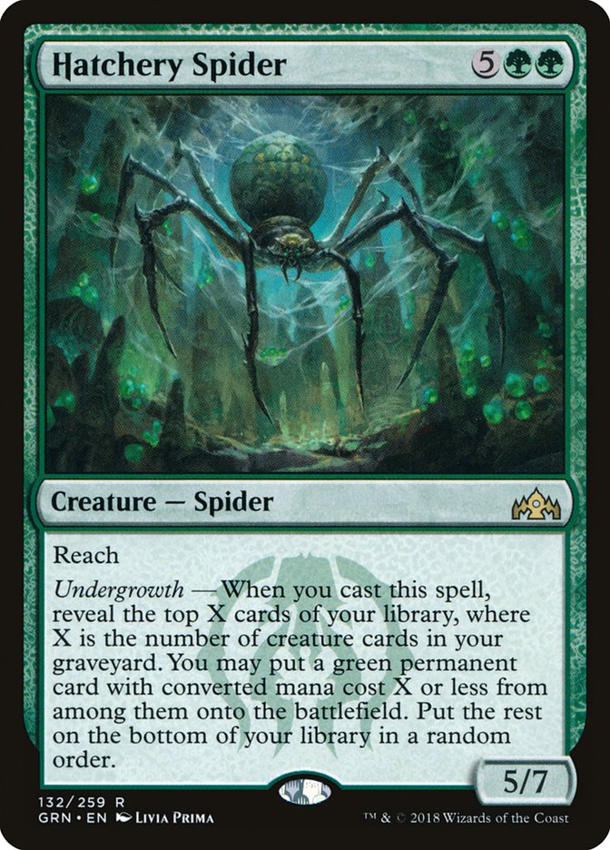 Hatchery Spider 132 (Guilds of Ravnica)  | Good Games Adelaide SA