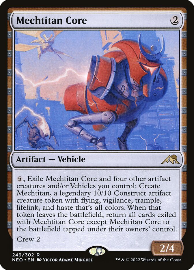 Mechtitan Core 249 (Kamigawa: Neon Dynasty)  - Foil | Good Games Adelaide SA