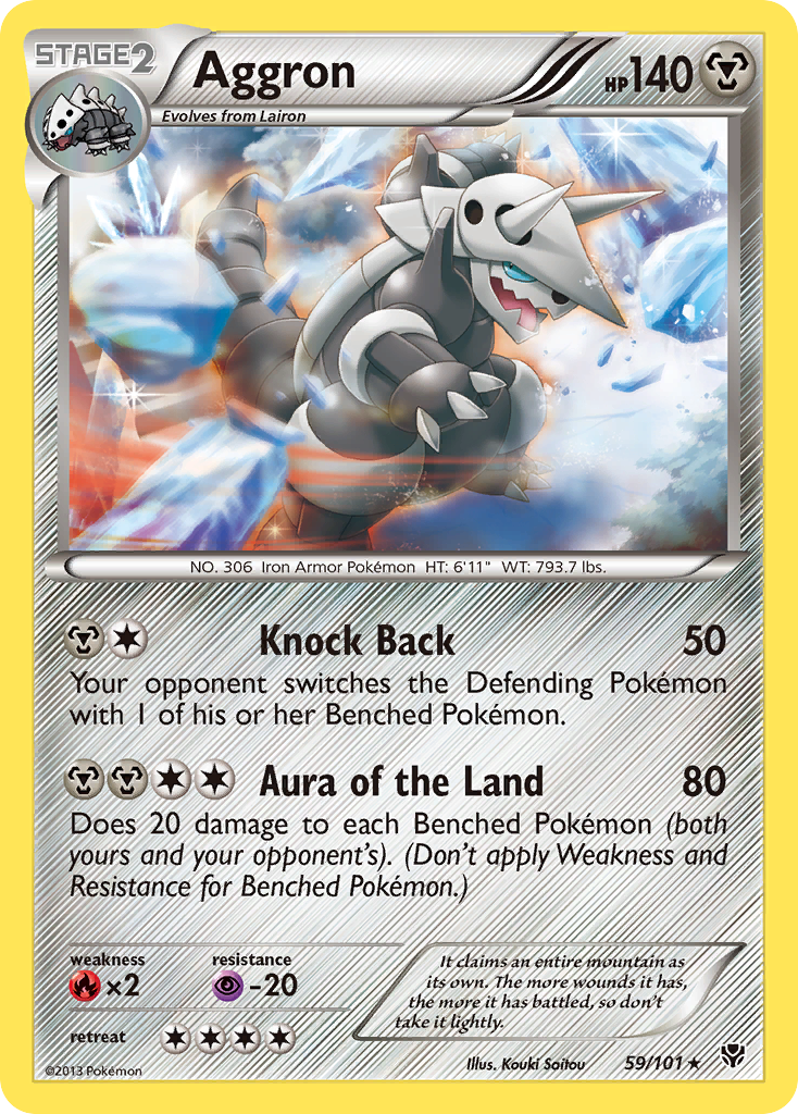 Aggron (59/101) [Black & White: Plasma Blast] | Good Games Adelaide SA