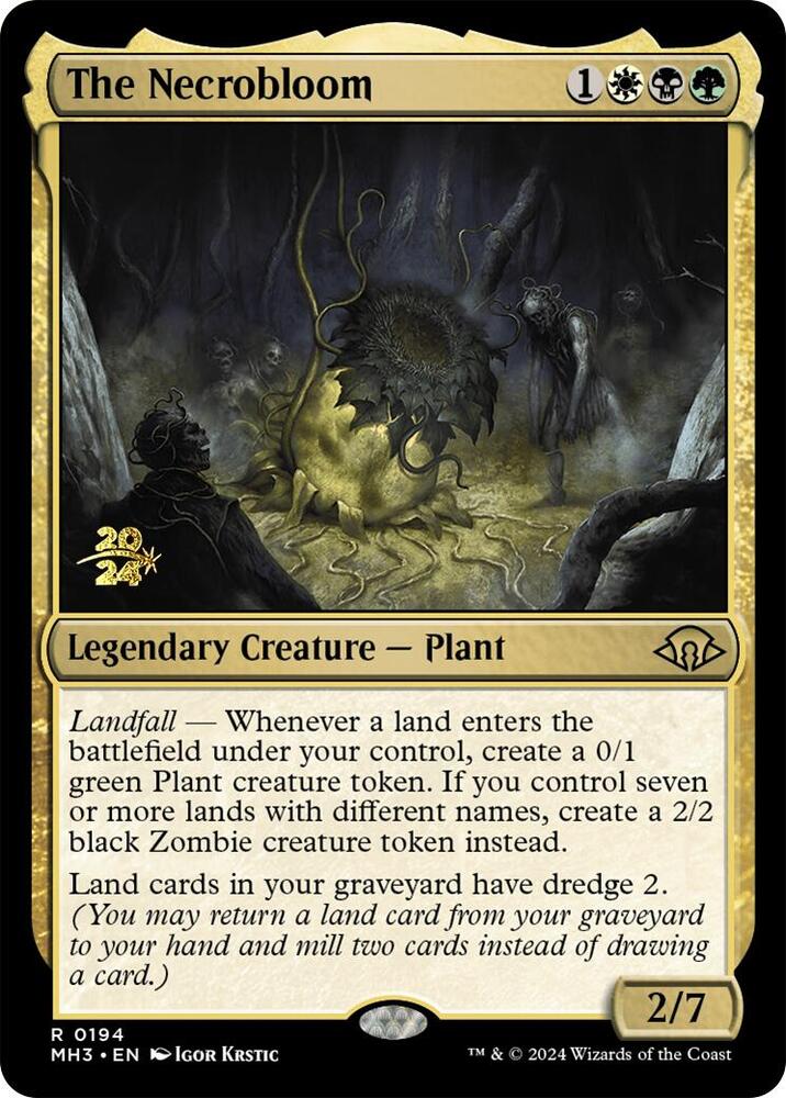 The Necrobloom 194 (Prerelease Cards)  - Foil | Good Games Adelaide SA