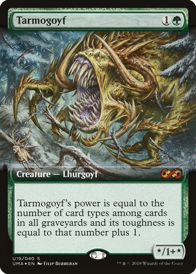 Tarmogoyf U19 (Ultimate Masters: Box Toppers)  - Foil | Good Games Adelaide SA