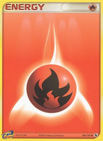 Fire Energy 108/109 (Ruby and Sapphire)  | Good Games Adelaide SA