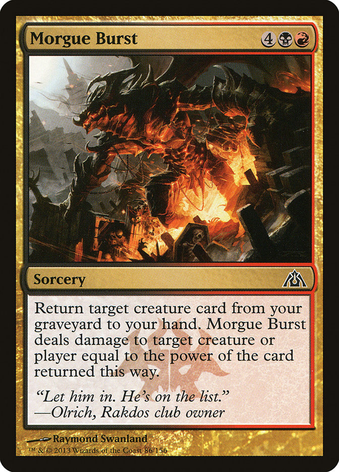 Morgue Burst [Dragon's Maze] | Good Games Adelaide SA