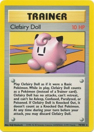 Clefairy Doll (70/102) [Base Set Unlimited] | Good Games Adelaide SA