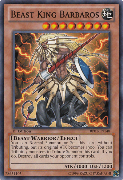 Beast King Barbaros [BP01-EN148] Common | Good Games Adelaide SA