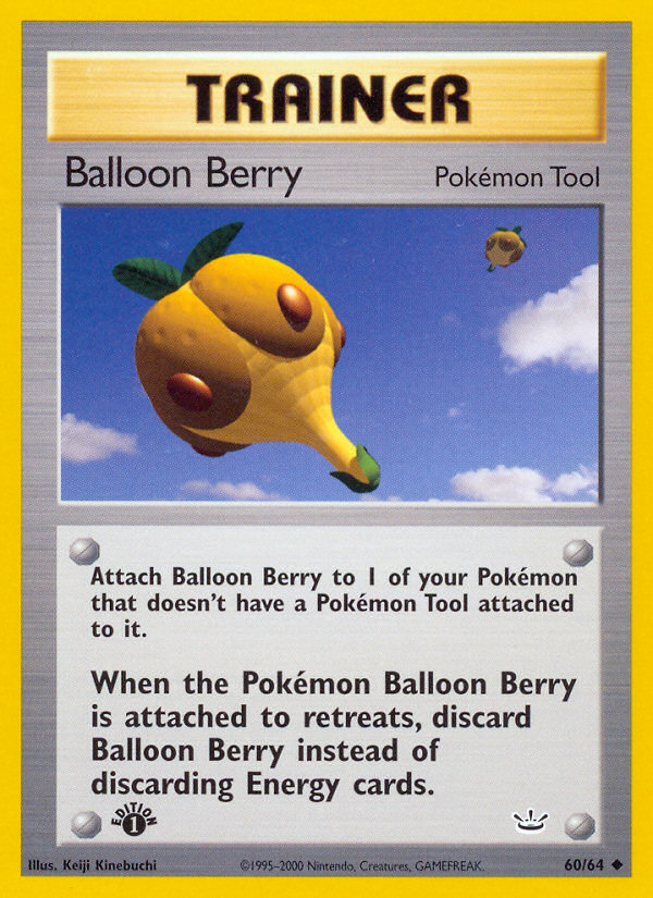 Balloon Berry (60/64) [Neo Revelation 1st Edition] | Good Games Adelaide SA