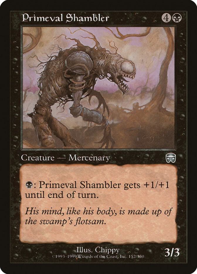 Primeval Shambler 152 (Mercadian Masques)  - Foil | Good Games Adelaide SA