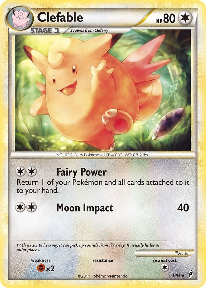 Clefable 1/95 (Call of Legends)  - Holofoil | Good Games Adelaide SA
