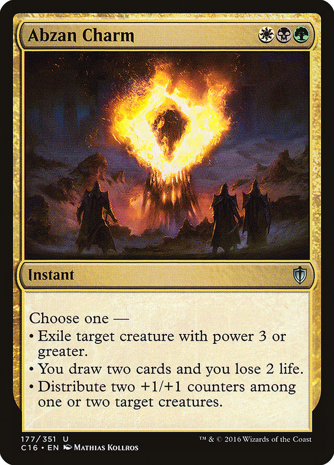 Abzan Charm [Commander 2016] | Good Games Adelaide SA
