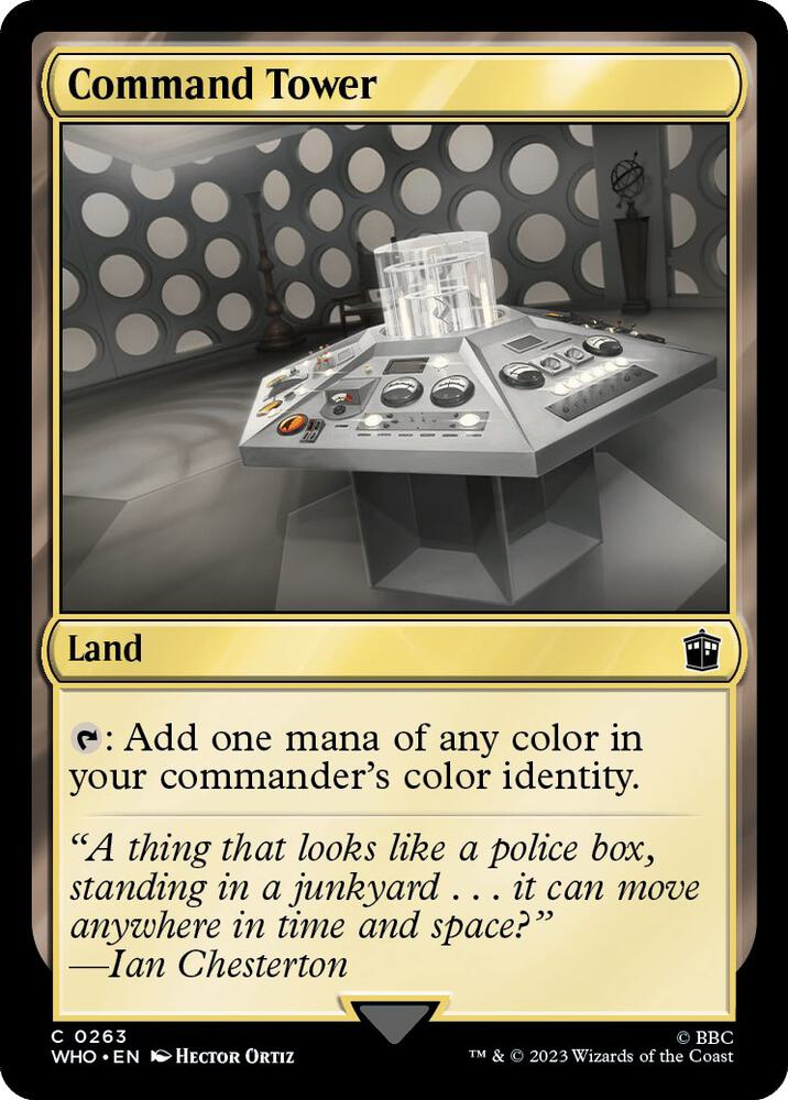 Command Tower 263 (Universes Beyond: Doctor Who)  | Good Games Adelaide SA