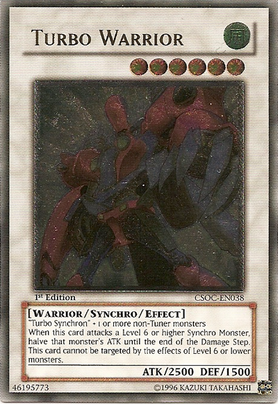 Turbo Warrior (UTR) [CSOC-EN038] Ultimate Rare | Good Games Adelaide SA