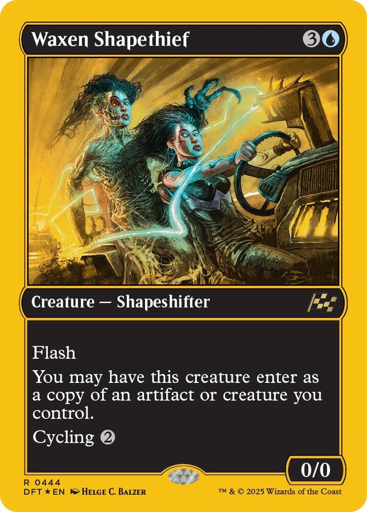 Waxen Shapethief 444 (Aetherdrift)  - Foil | Good Games Adelaide SA