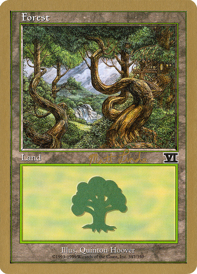 Forest (ml347b) (Matt Linde) [World Championship Decks 1999] | Good Games Adelaide SA