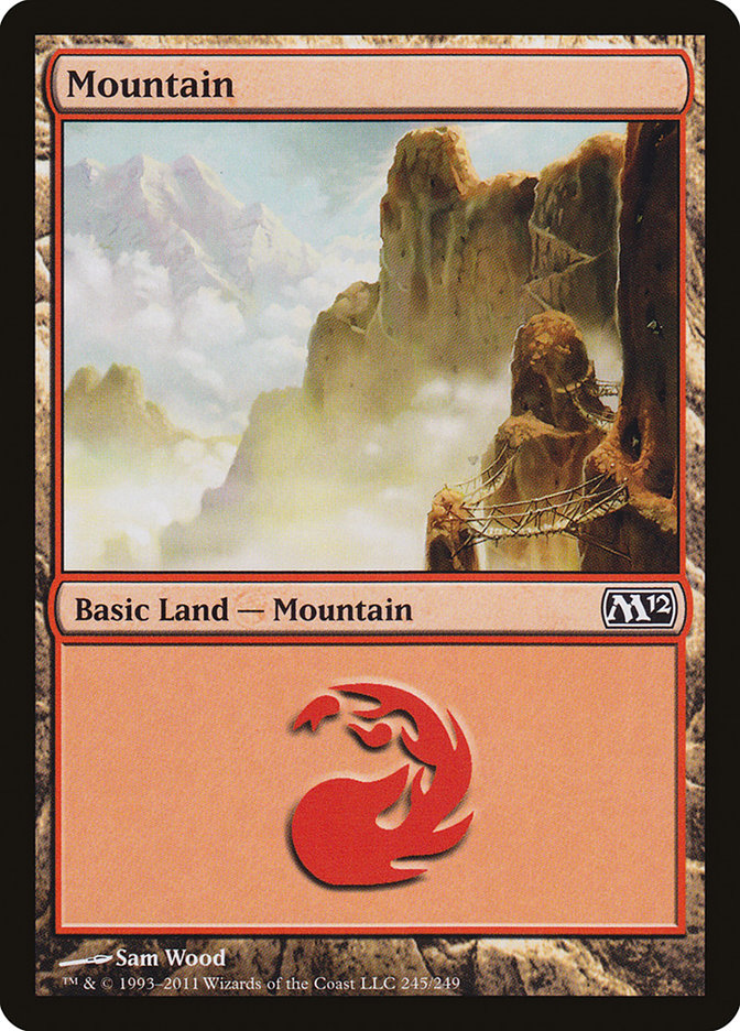 Mountain (245) [Magic 2012] | Good Games Adelaide SA