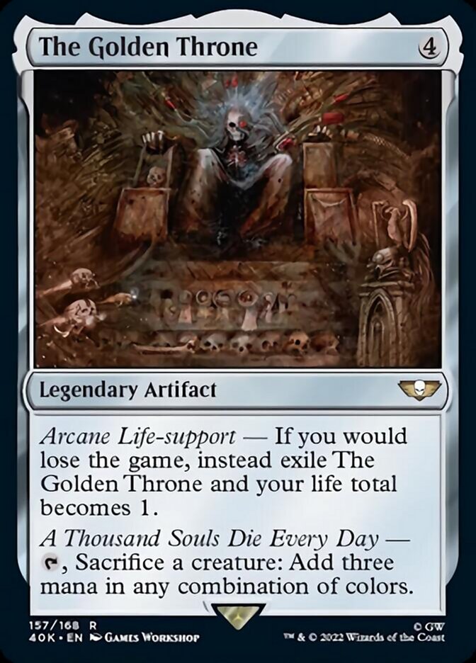The Golden Throne [Universes Beyond: Warhammer 40,000] | Good Games Adelaide SA