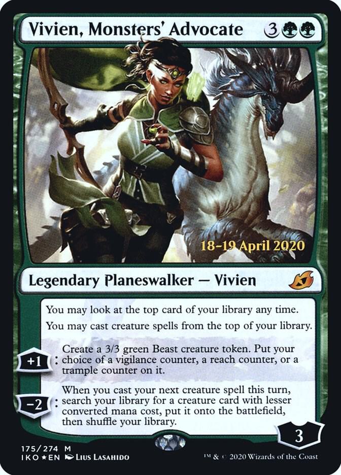 Vivien Monsters Advocate 175 (Prerelease Cards)  - Foil | Good Games Adelaide SA