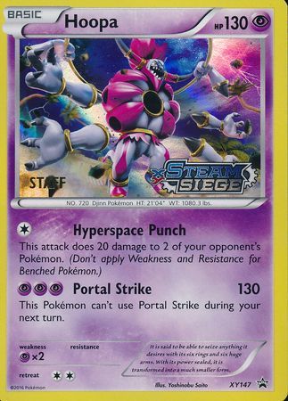 Hoopa (XY147) (Staff) [XY: Black Star Promos] | Good Games Adelaide SA