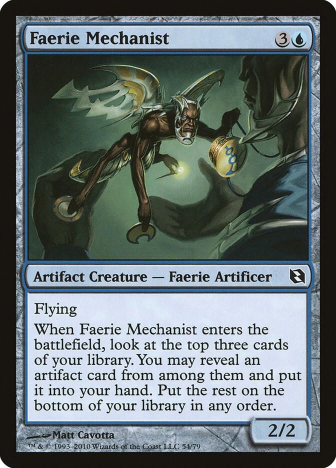Faerie Mechanist 54 (Duel Decks: Elspeth vs. Tezzeret)  | Good Games Adelaide SA