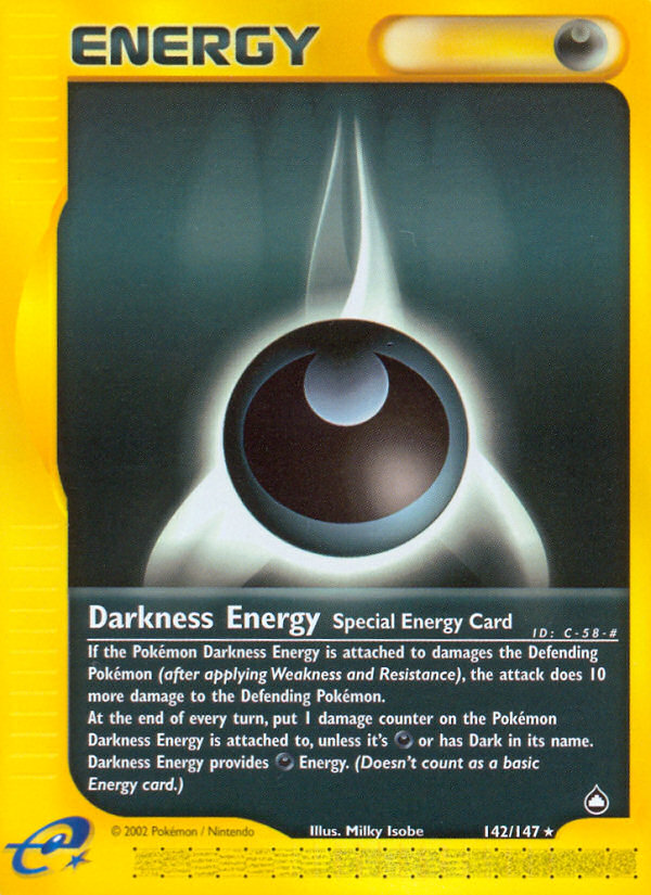 Darkness Energy (142/147) [Aquapolis] | Good Games Adelaide SA