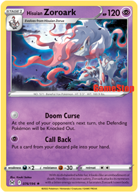 Hisuian Zoroark (076/196) (GameStop) [Sword & Shield: Lost Origin] | Good Games Adelaide SA