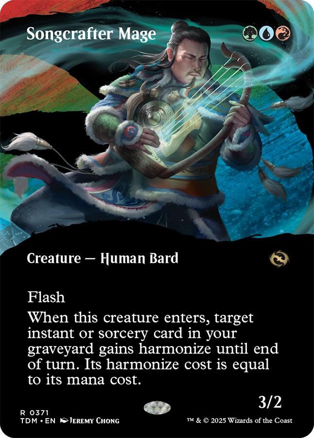 Songcrafter Mage 371 (Tarkir: Dragonstorm)  - Foil | Good Games Adelaide SA