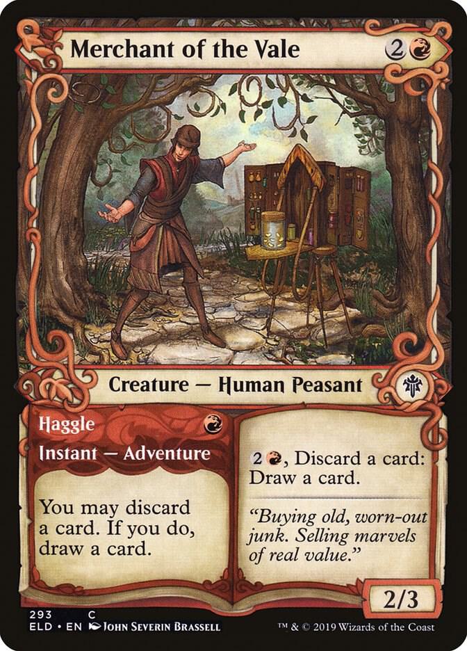 Merchant of the Vale // Haggle 293 (Throne of Eldraine)  | Good Games Adelaide SA