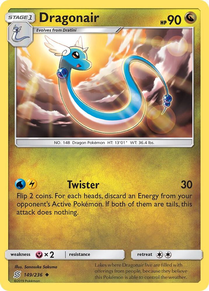Dragonair 149/236 (SM - Unified Minds)  | Good Games Adelaide SA