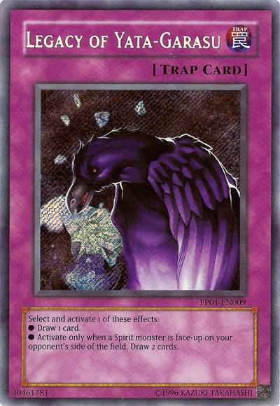 Legacy of Yata-Garasu [PP01-EN009] Secret Rare | Good Games Adelaide SA