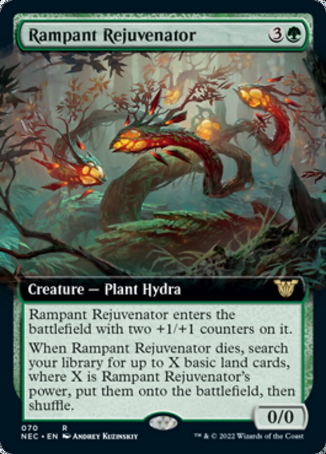 Rampant Rejuvenator (Extended) [Kamigawa: Neon Dynasty Commander] | Good Games Adelaide SA