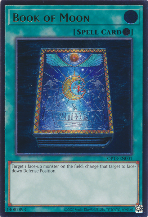 Book of Moon [OP13-EN001] Ultimate Rare | Good Games Adelaide SA