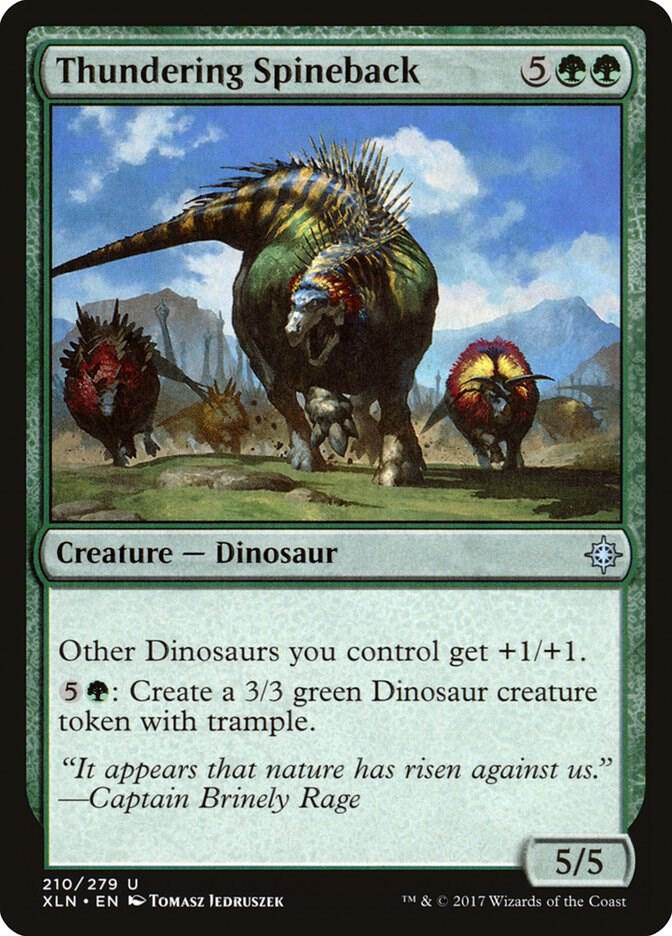 Thundering Spineback 210 (Ixalan)  | Good Games Adelaide SA