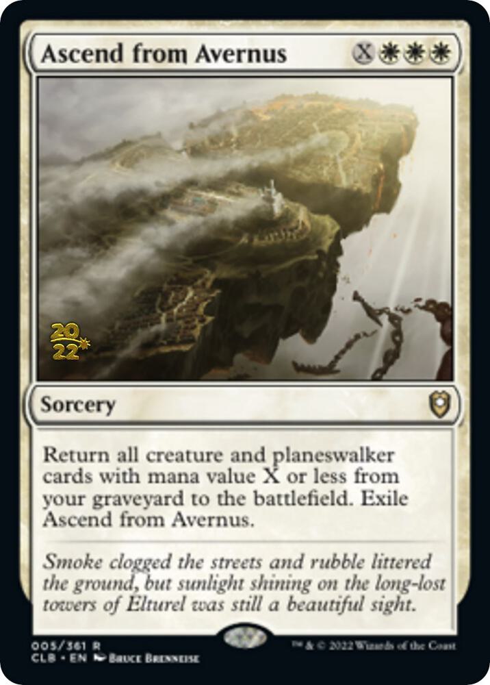 Ascend from Avernus 5 (Prerelease Cards)  - PreRelease Foil | Good Games Adelaide SA