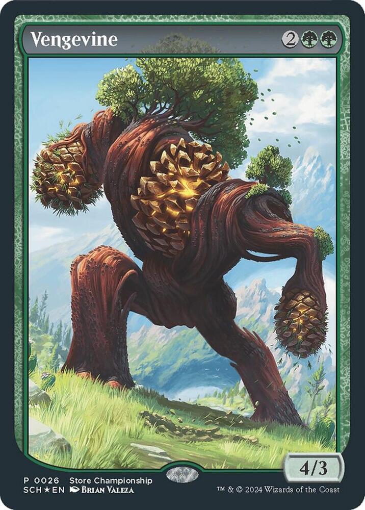 Vengevine 26 (Game Day & Store Championship Promos)  - Textless Foil | Good Games Adelaide SA