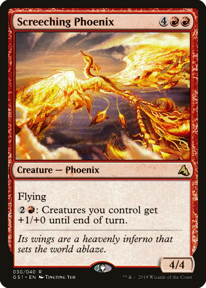 Screeching Phoenix 30 (Global Series Jiang Yanggu & Mu Yanling)  | Good Games Adelaide SA