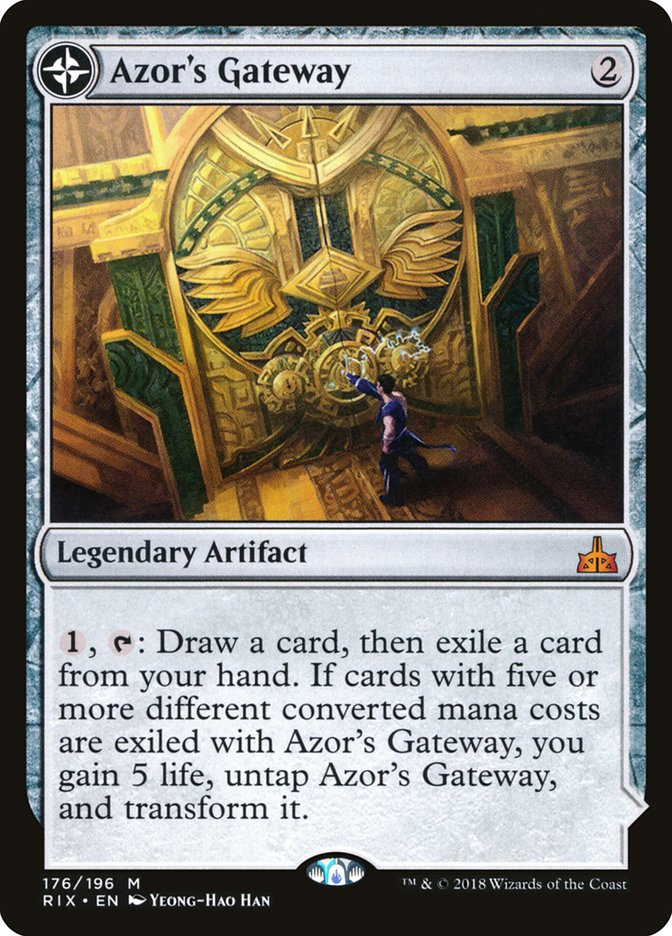Azor's Gateway // Sanctum of the Sun 176 (Rivals of Ixalan)  | Good Games Adelaide SA