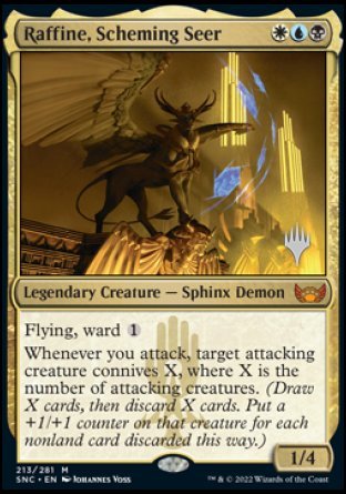 Raffine, Scheming Seer (Promo Pack) [Streets of New Capenna Promos] | Good Games Adelaide SA