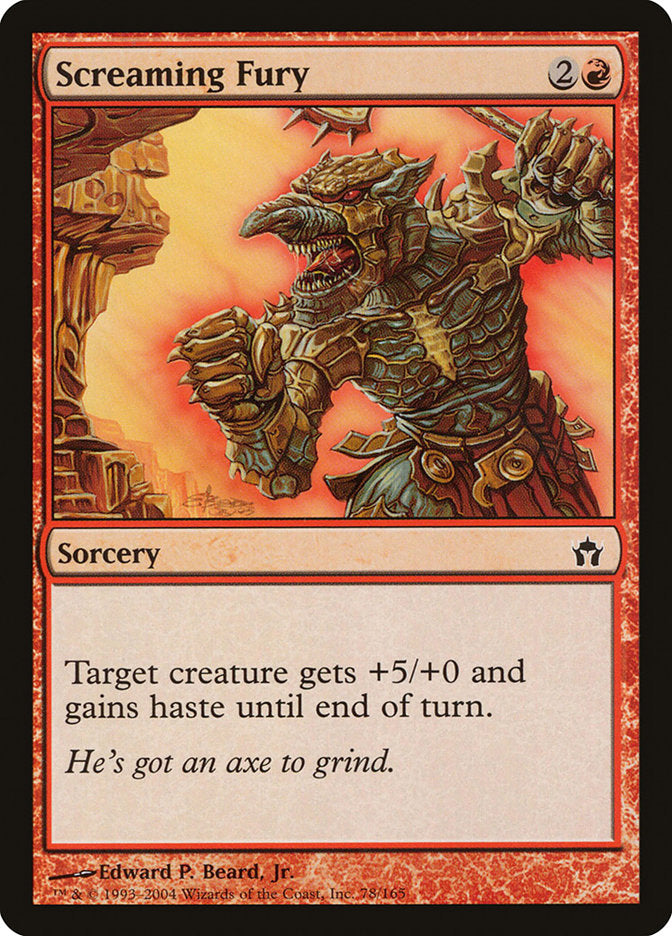 Screaming Fury 78 (Fifth Dawn)  - Foil | Good Games Adelaide SA