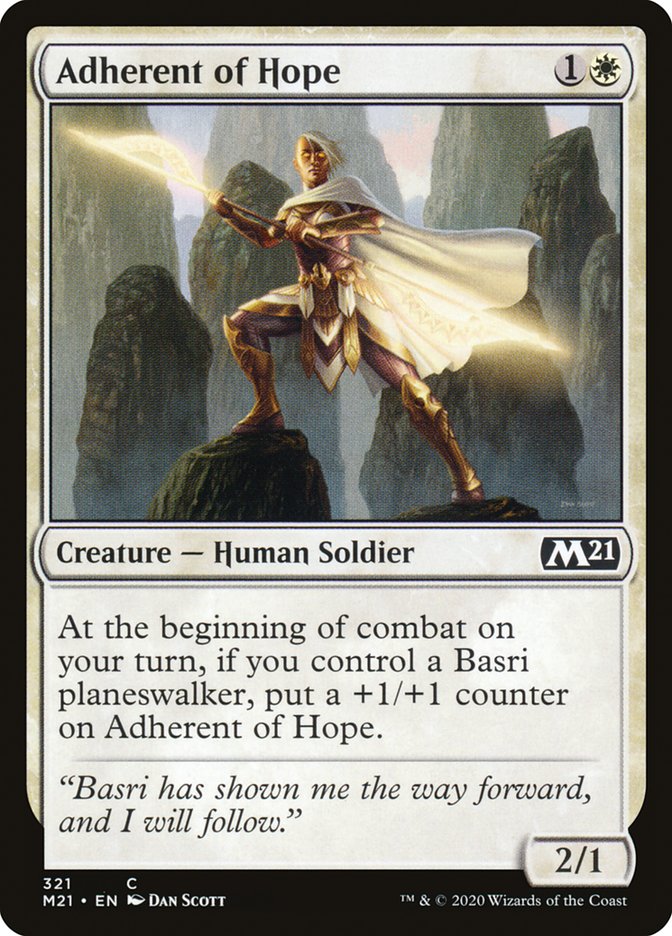 Adherent of Hope 321 (Core Set 2021)  | Good Games Adelaide SA