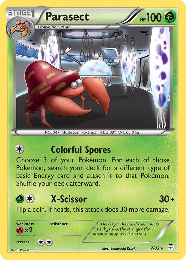Parasect 7/83 (Generations)  | Good Games Adelaide SA