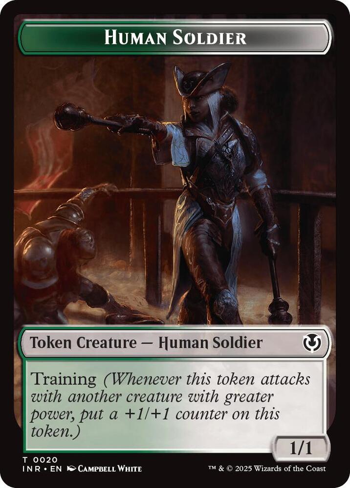 Human Soldier 0020 Emblem Tamiyo Field Researcher Double Sided Token 20 // 26 (Innistrad Remastered)  - Foil | Good Games Adelaide SA