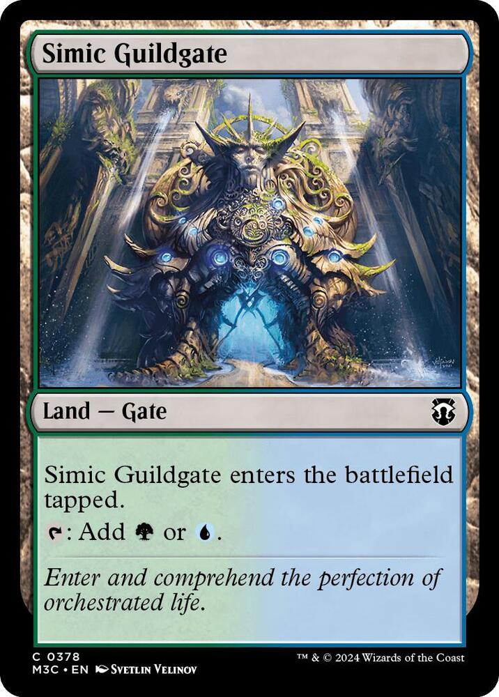 Simic Guildgate 378 (Commander: Modern Horizons 3)  - Foil | Good Games Adelaide SA