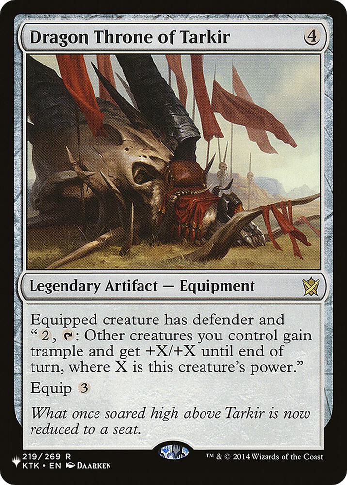 Dragon Throne of Tarkir 219/269 (The List Reprints)  | Good Games Adelaide SA