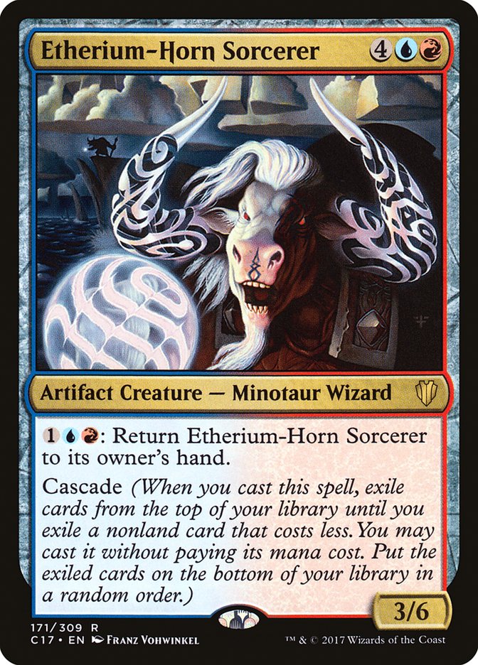 Etherium-Horn Sorcerer [Commander 2017] | Good Games Adelaide SA