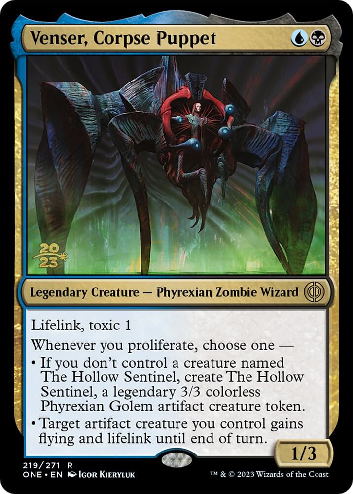 Venser Corpse Puppet 219 (Prerelease Cards)  - Foil | Good Games Adelaide SA