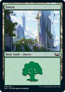 Forest 270 270 (Streets of New Capenna)  - Foil | Good Games Adelaide SA