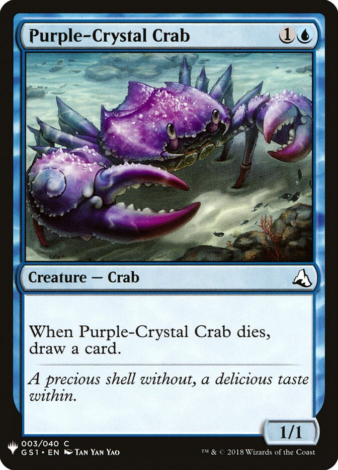 Purple-Crystal Crab [Mystery Booster] | Good Games Adelaide SA
